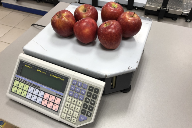 Подключение весов с печатью этикеток